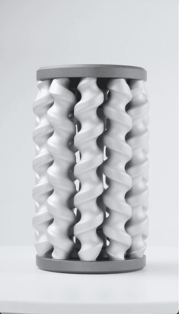 Spiral-Metallblock als austauschbarer Arbeitsaufsatz