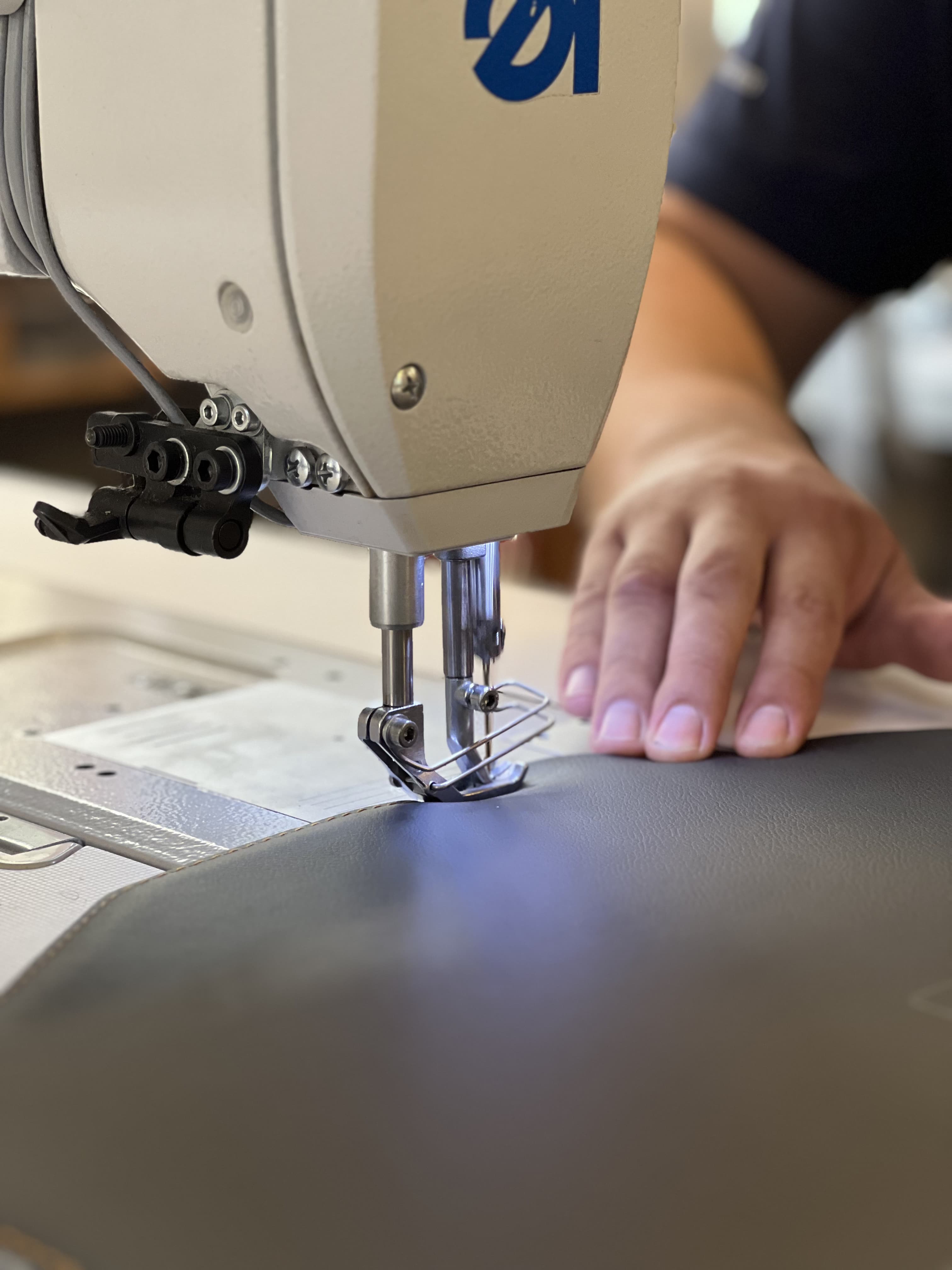 Naht und Materialbearbeitung im Detail